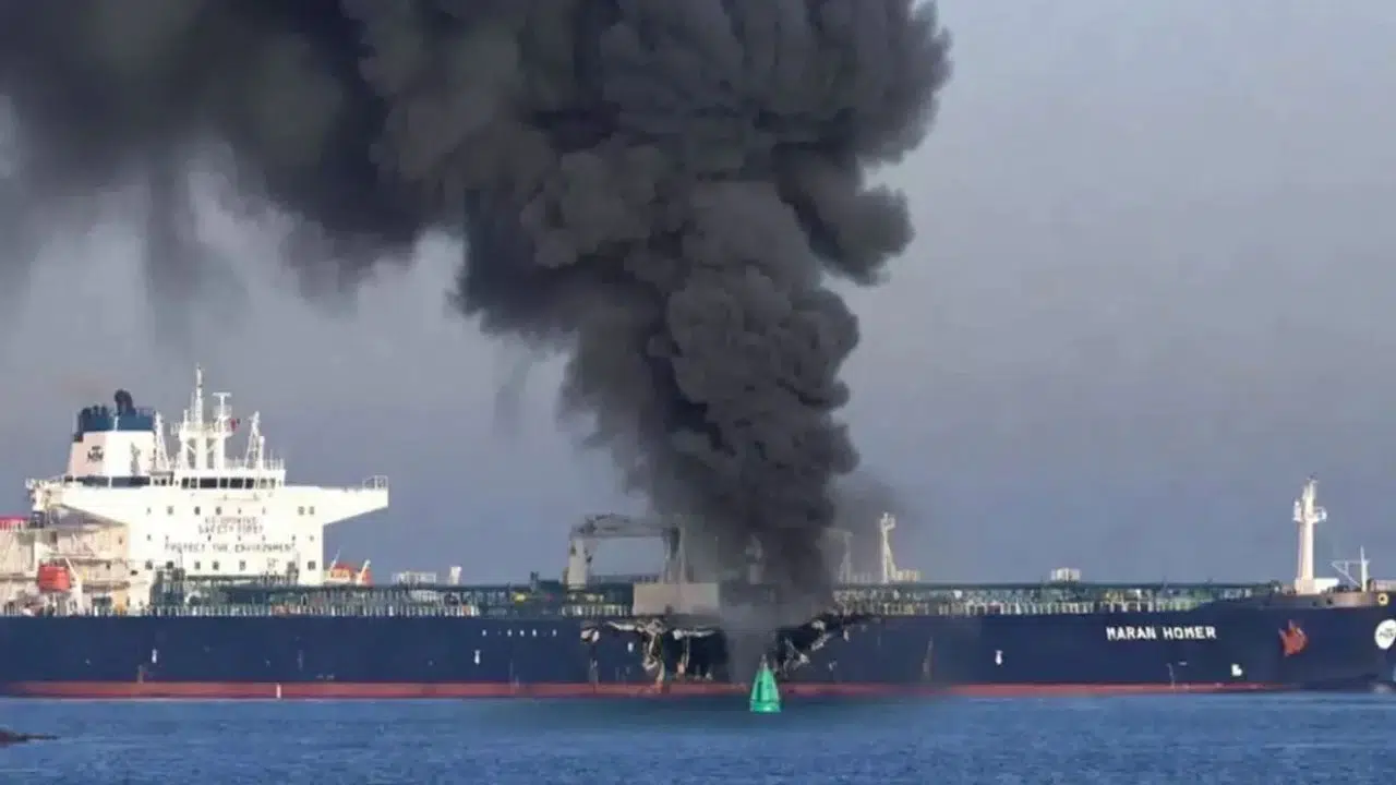 Rusya karasularında Yunan petrol tankerine saldırı