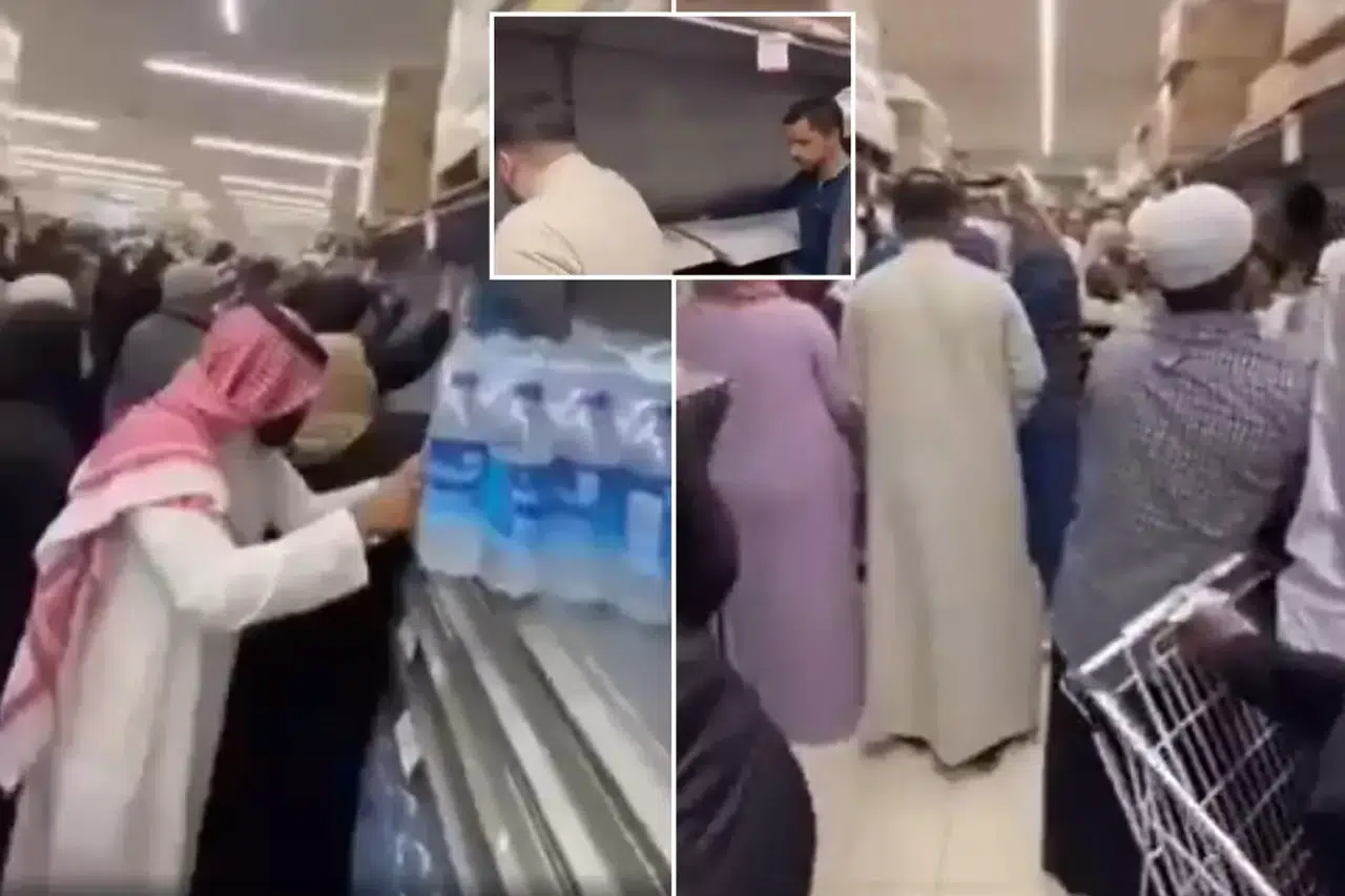 O şehirde gıda alarmı! Market görüntüleri panik yarattı