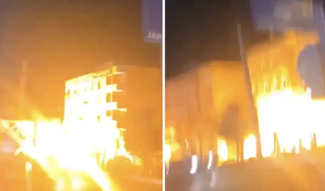 Tahran’da petrol tesislerine saldırı sonrası patlamalar meydana geldi