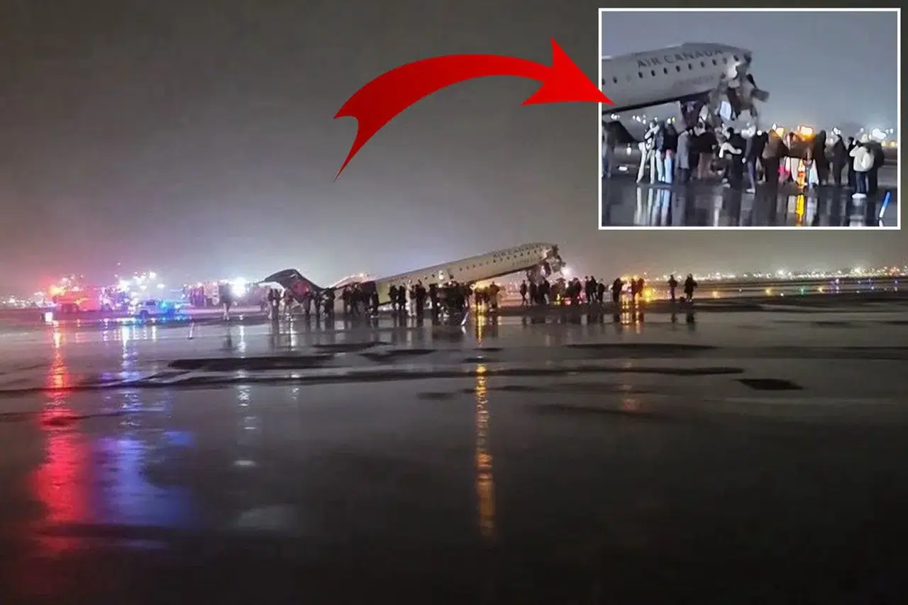 ABD'de yolcu uçağı itfaiye aracıyla çarpıştı! Çok sayıda ölü ve yaralı var