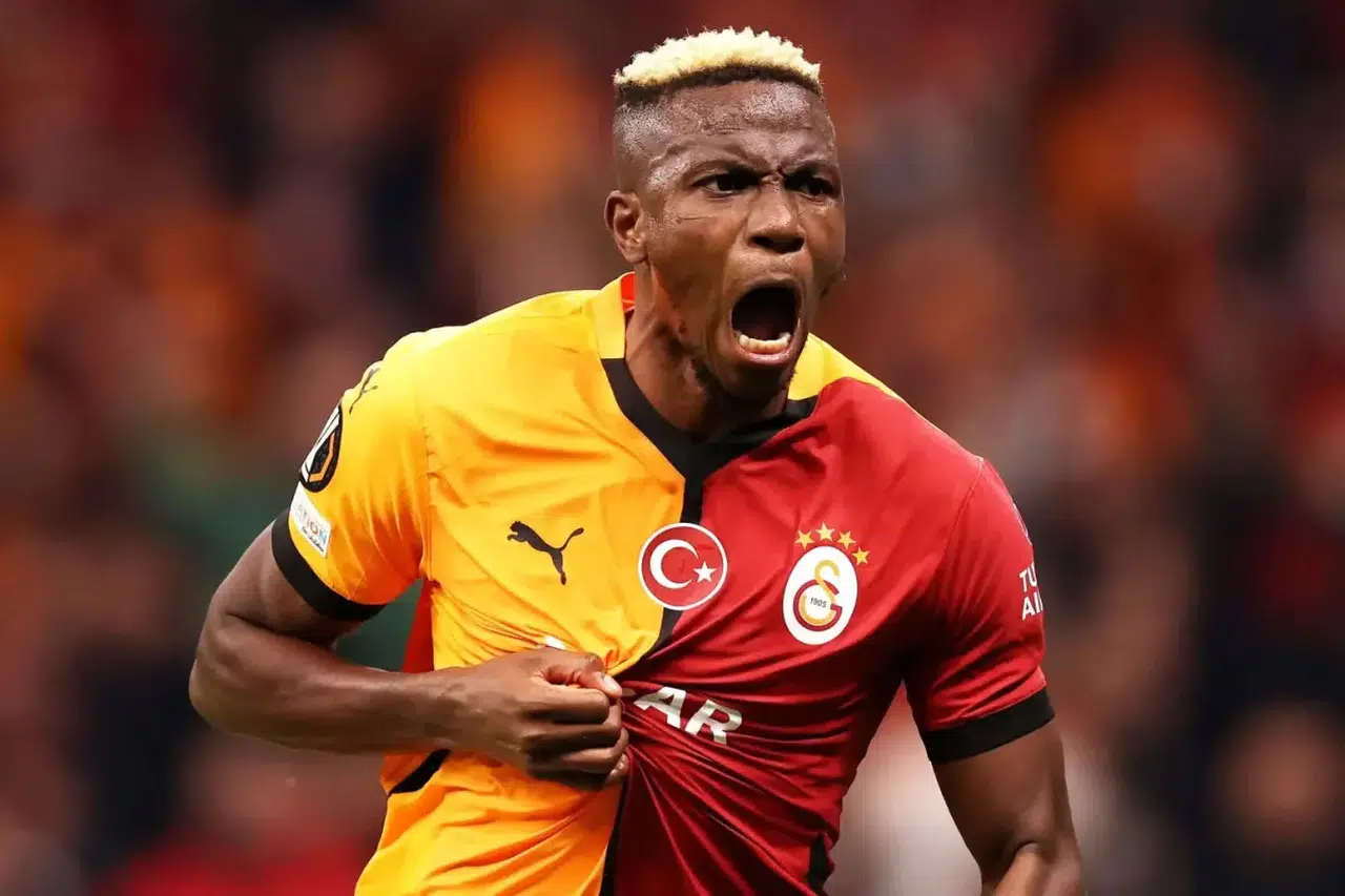 Osimhen'den Galatasaray'a tarihi rest