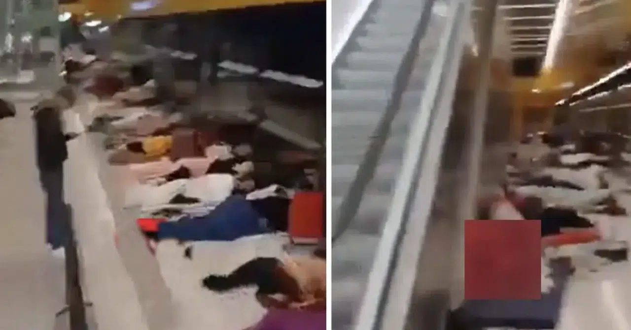 İran saldırılarının ardından İsrail halkı metro istasyonlarına sığınmaya başladı