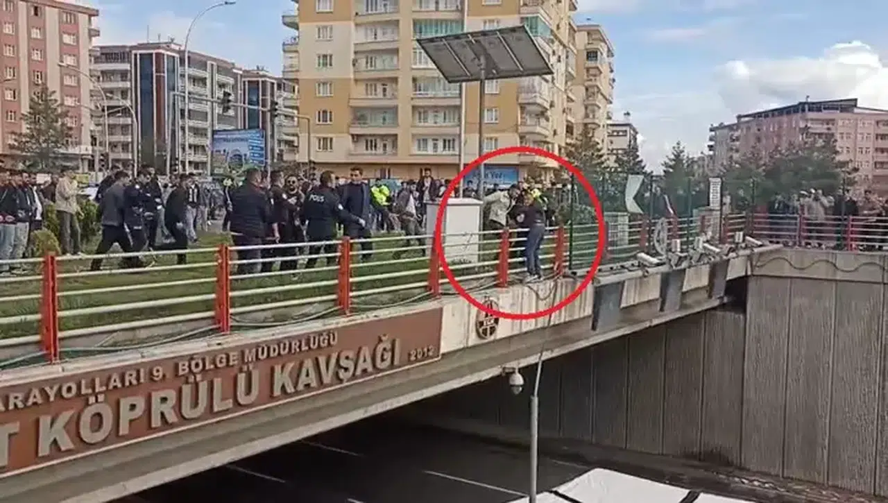 Diyarbakır’da intihar girişimi polis müdahalesiyle önlendi