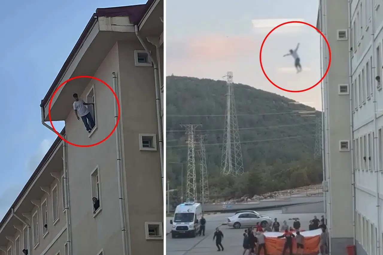 Muğla’daki öğrenci yurdunda dehşet anları: 4'üncü kattan atlayan öğrenci öldü!