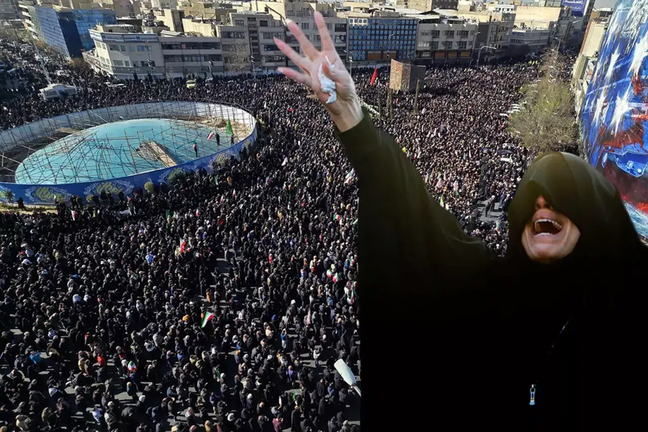 Tahran’da Hamaney için yas: İnkılap Meydanı’nda on binler toplandı