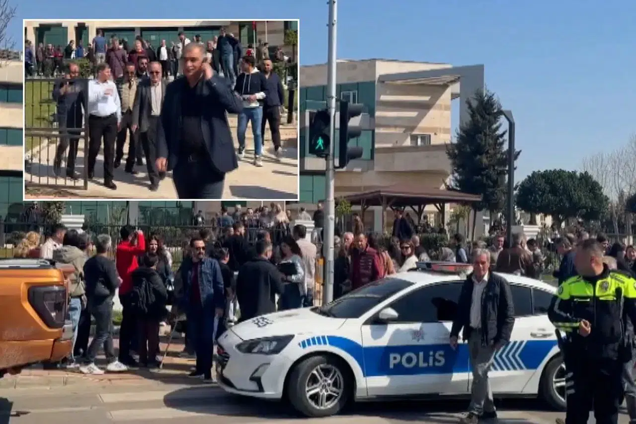 Antalya'da kaymakamlık binasında silah sesleri!