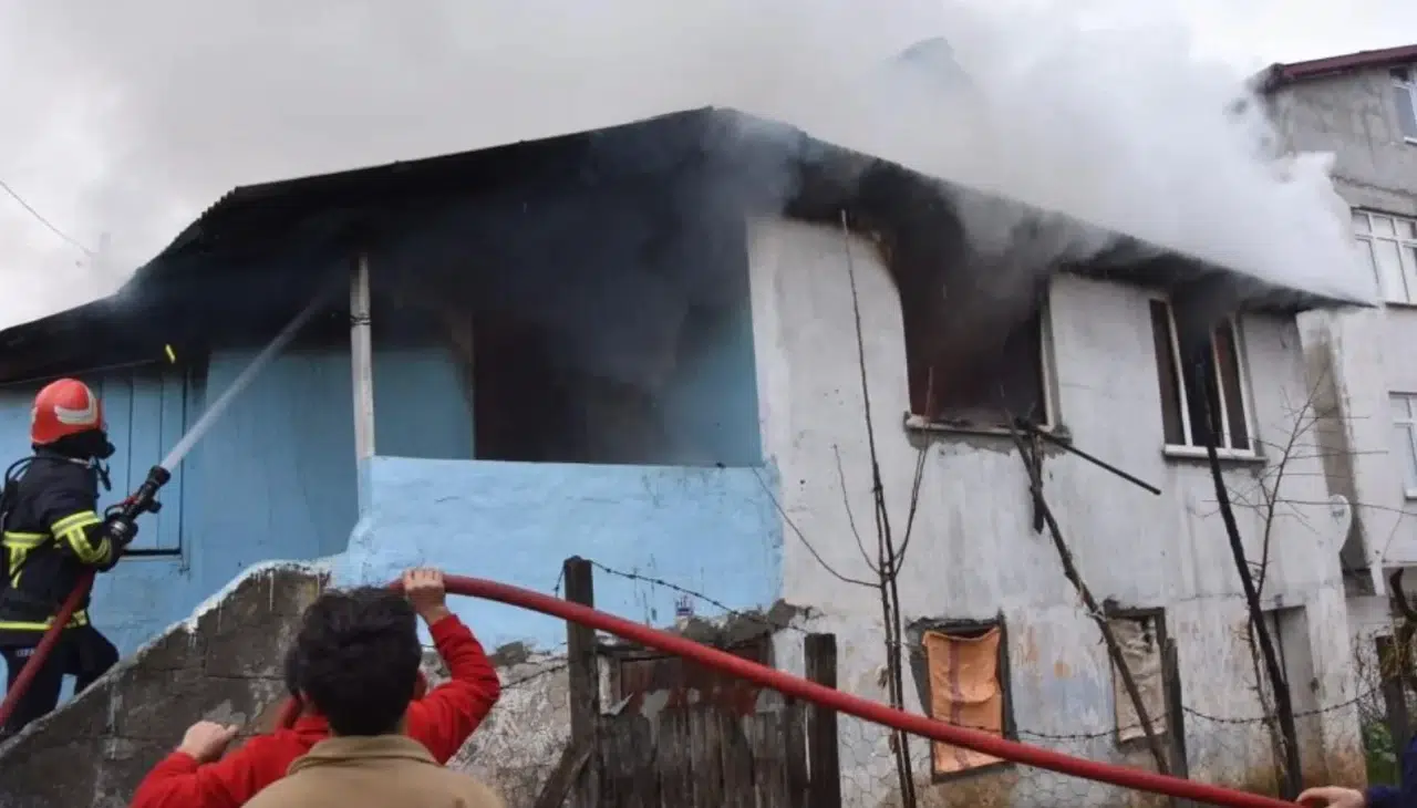 Giresun'da yangın faciası: 1 kişi yaşamını yitirdi