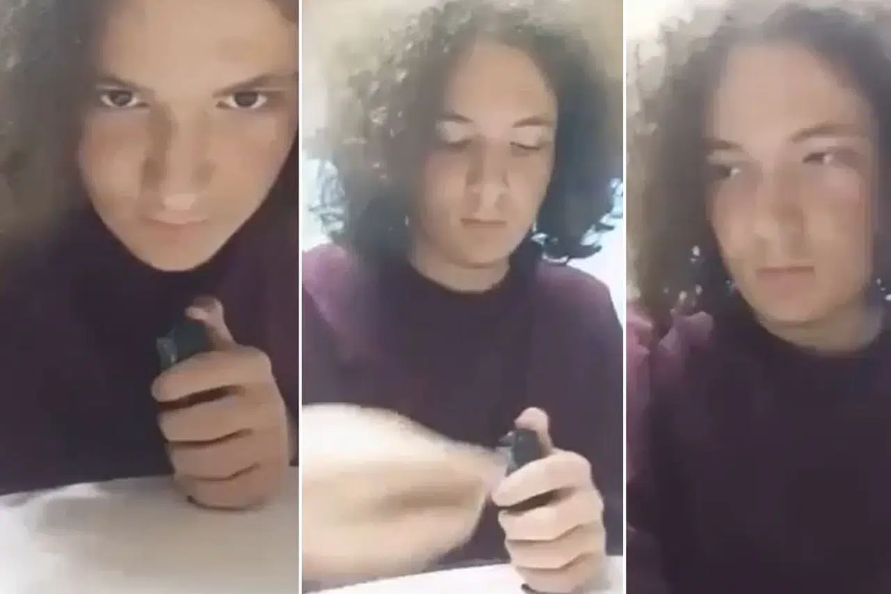 Okul saldırganının yeni görüntüsü ortaya çıktı! Yaptığı harekete bakın