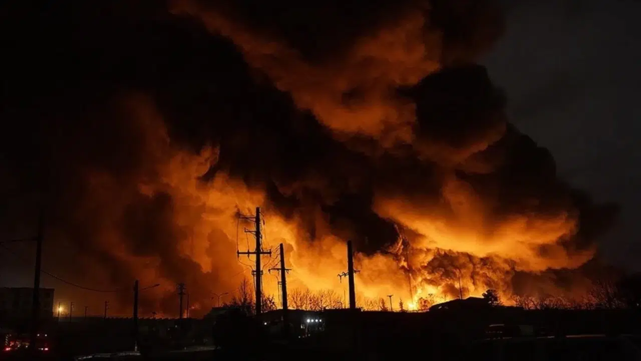 İran'ın başkenti Tahran'da şiddetli patlamalar