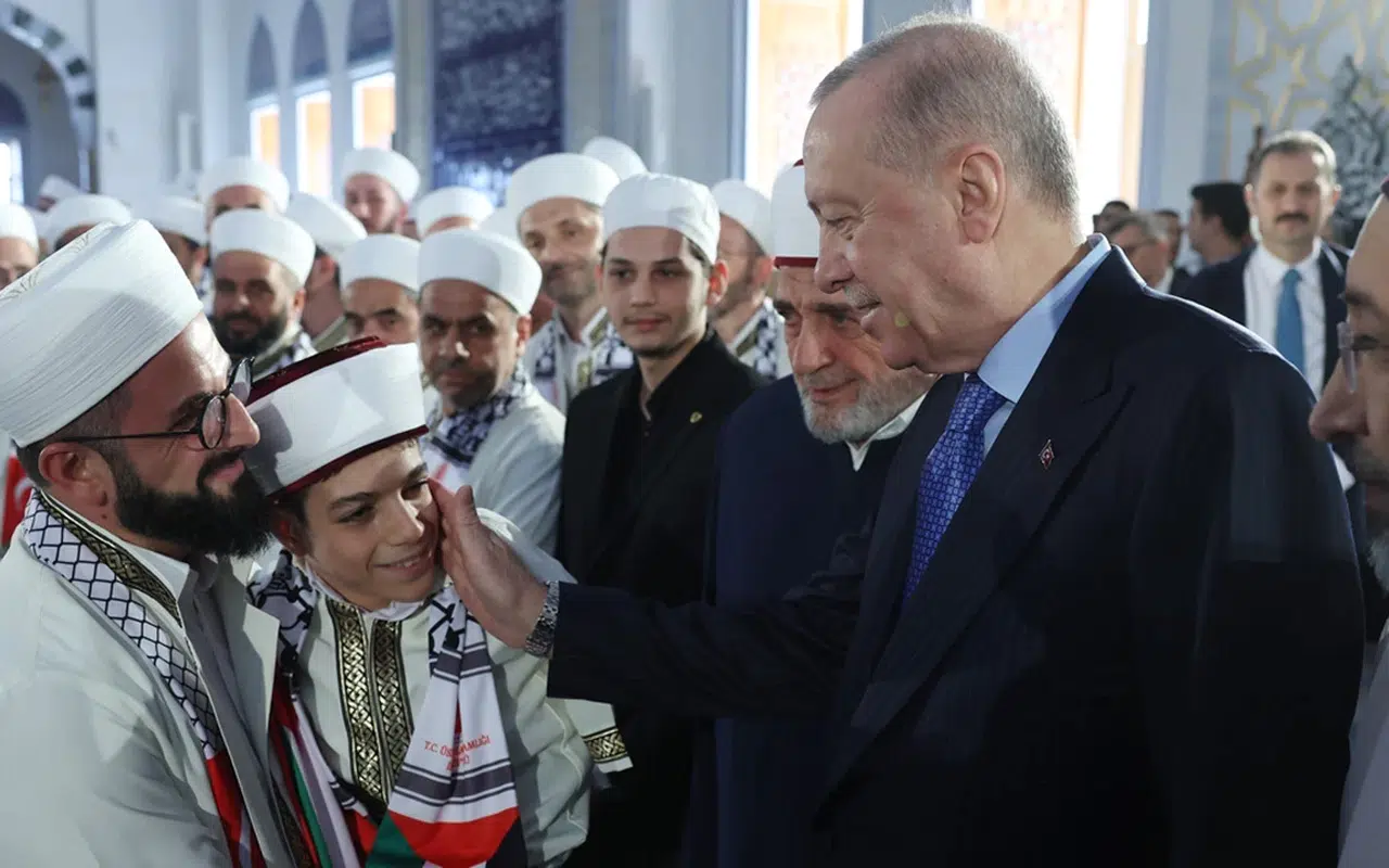 Erdoğan Çamlıca Camii’nde 333 hafızın icazet törenine katıldı
