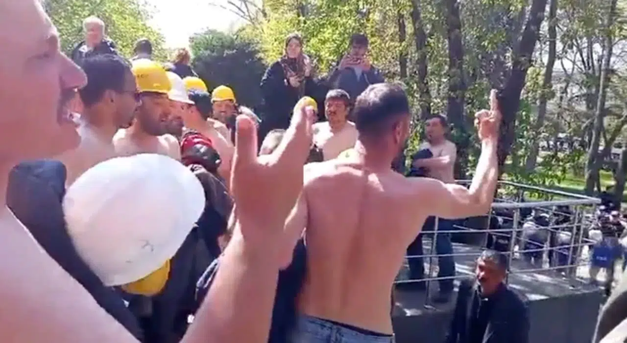 Ankara’da maden işçilerine biber gazlı müdahale: 3 kişi hastaneye kaldırıldı