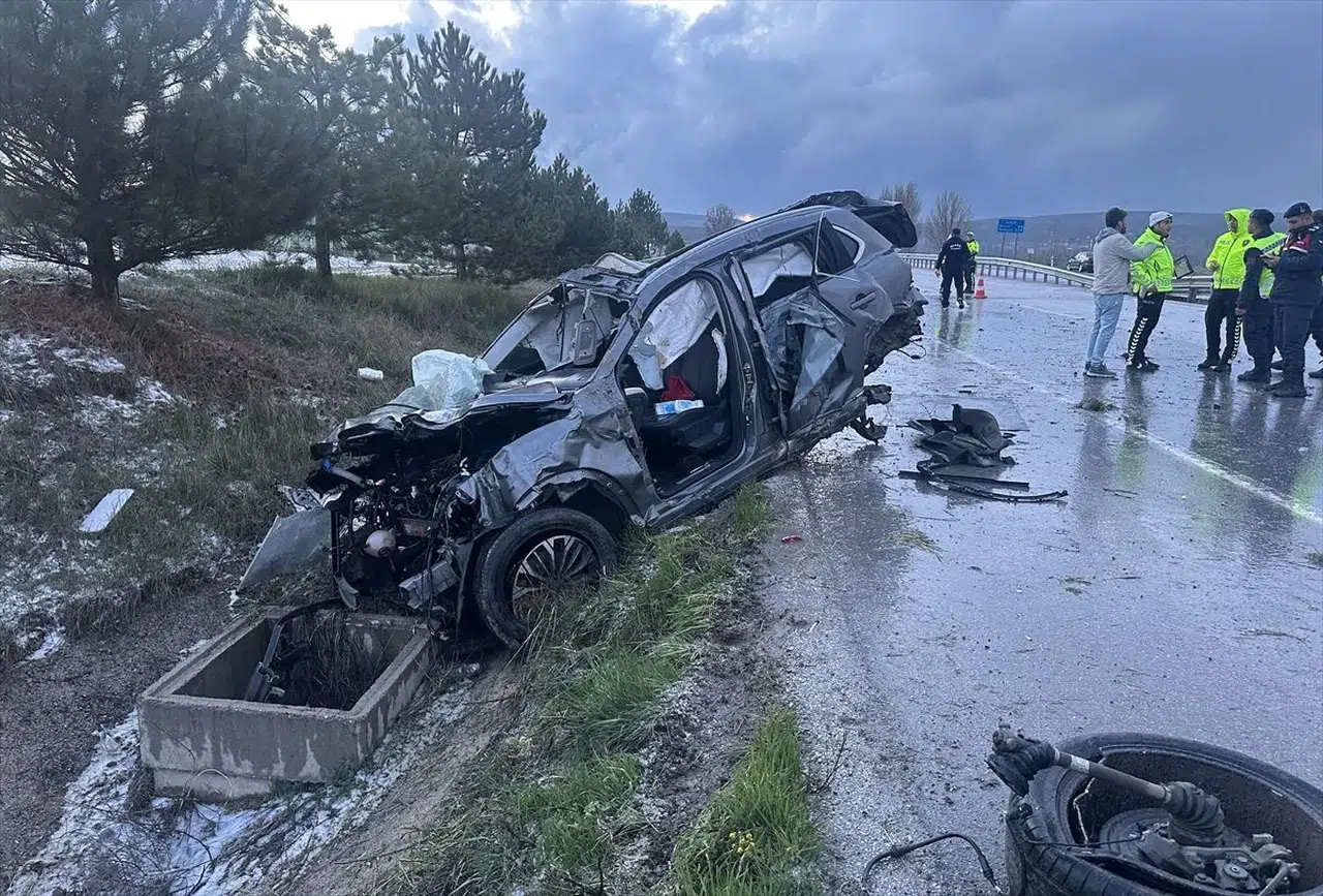 Çorum’da meydana gelen iki kazada 1 kişi hayatını kaybetti