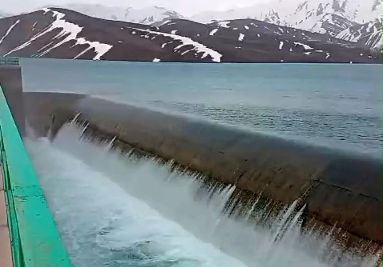 Hakkari'deki Dilimli Barajı tam kapasiteye ulaştı