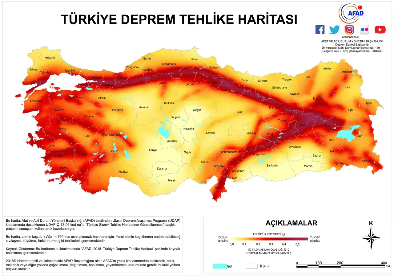 Bursa'da 3.9 büyüklüğünde deprem! Bursa deprem bölgesi mi, fay hattı var mı?