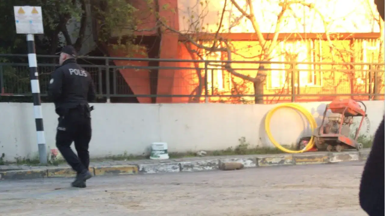 Eyüpsultan doğalgaz çalışmasında mühimmat bulundu