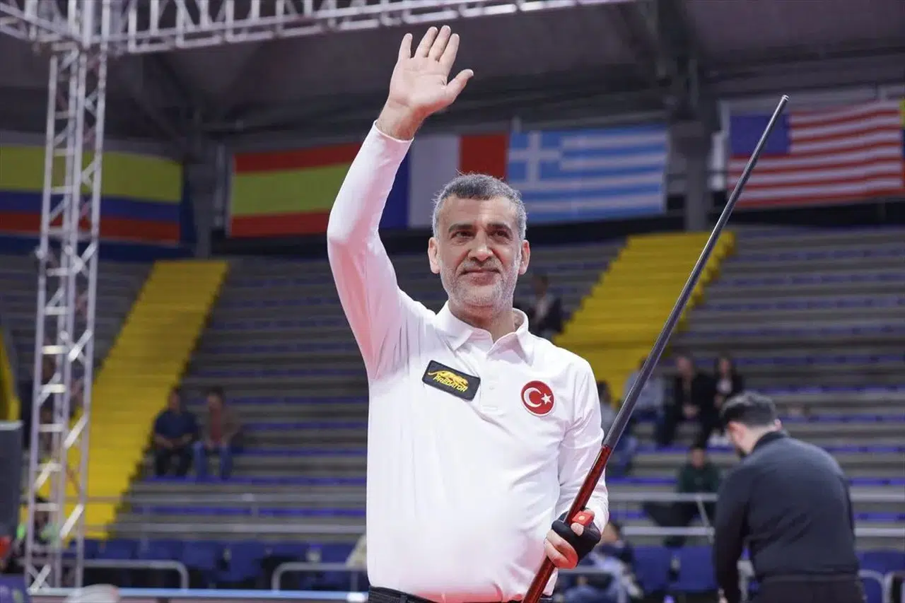 Milli bilardocu Tayfun Taşdemir bronz madalya kazandı