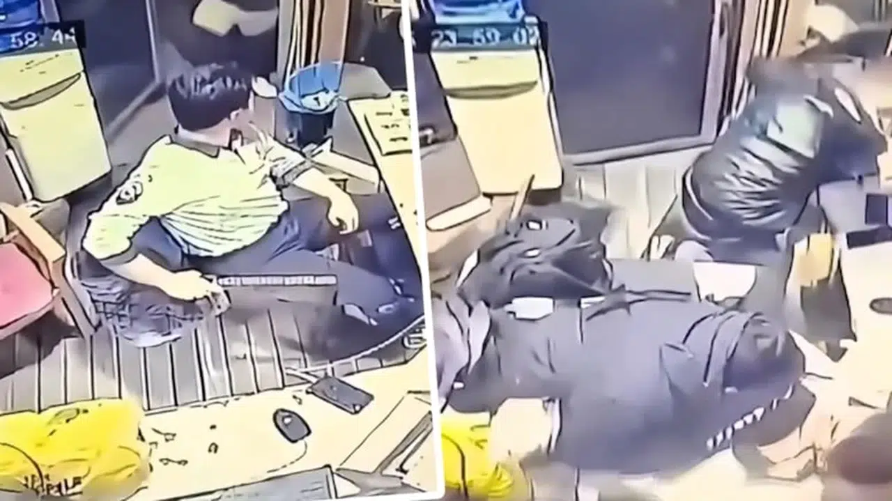 Boksör sitenin güvenliğini öldüresiye dövdü! Nedeni pes dedirtti