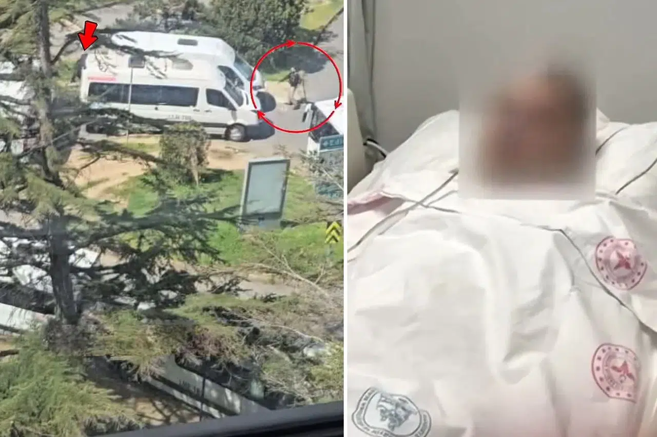 İsrail Konsolosluğu saldırısında polis arabanın altından müdahale etti! Yaralı polisten mesaj geldi