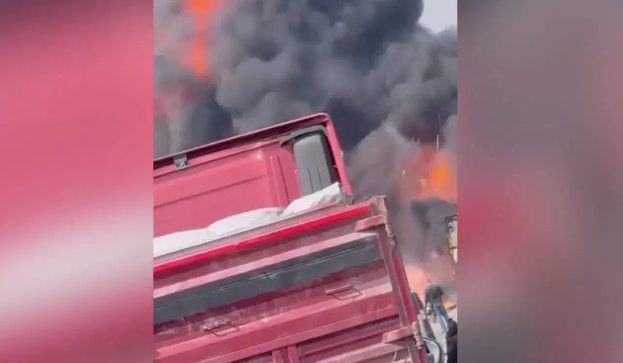 Kuzey Marmara Otoyolu’nda tır yangını: Yol trafiğe kapatıldı