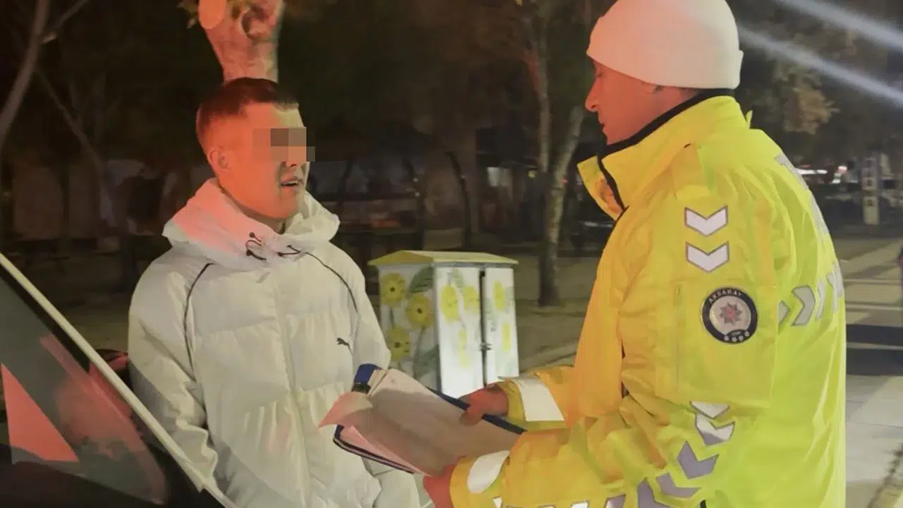 Polis ‘dur’ dedi, o kaçtı! 290 bin lira cezayı duyunca gözyaşlarına boğuldu