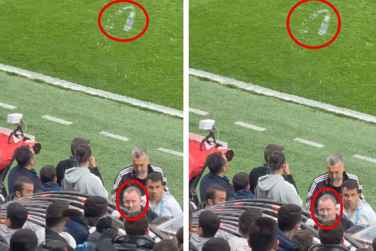 Sergen Yalçın’a su şişesi atan taraftara verilen ceza belli oldu