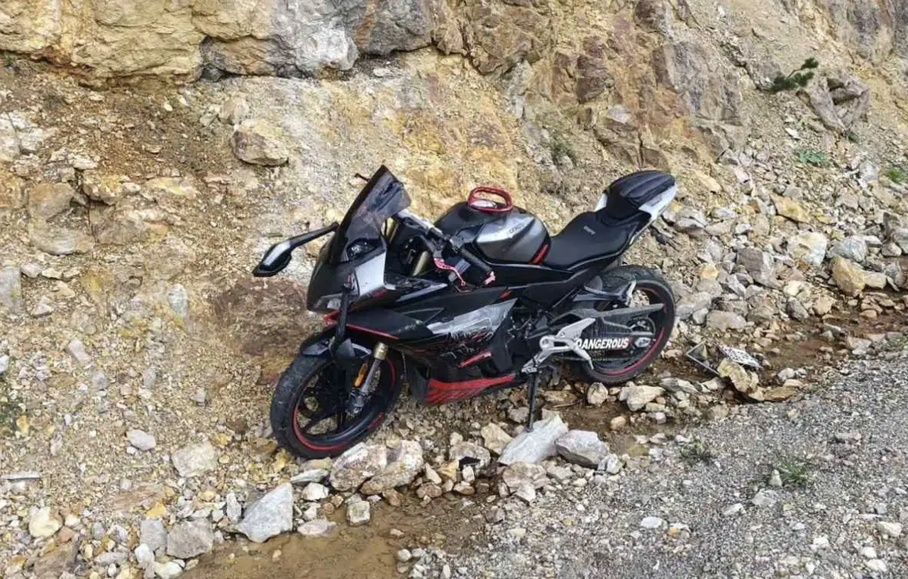 Zigana Dağı’nda motosiklet kazası: 1 kişi hayatını kaybetti