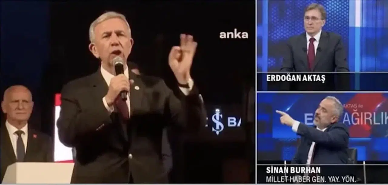 Erdoğan Aktaş ile Sinan Burhan arasında dikkat çeken tartışma