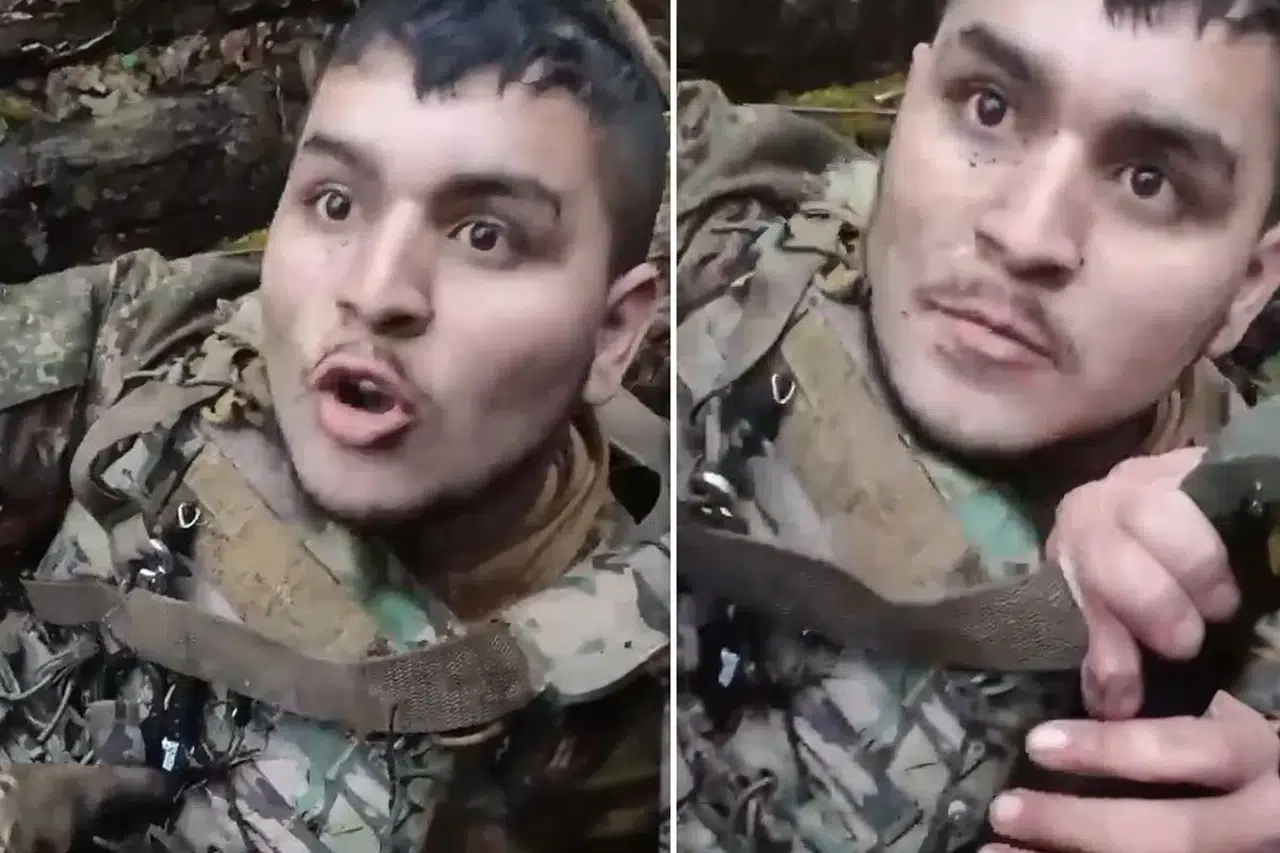 Ukrayna ordusunda savaşan Kolombiyalı asker, Ruslar tarafından esir alındı