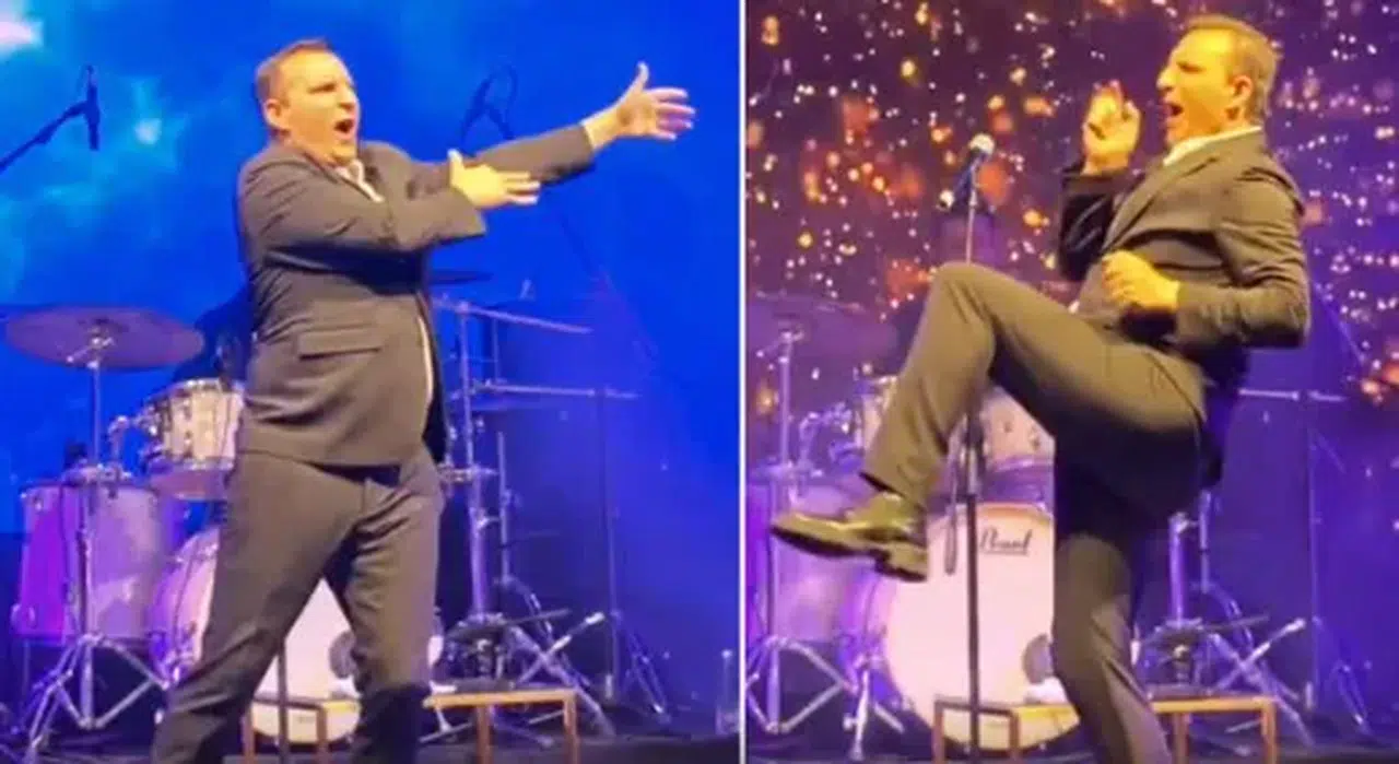 Rafet El Roman’ın Dubai konserindeki dansı sosyal medyada gündem oldu