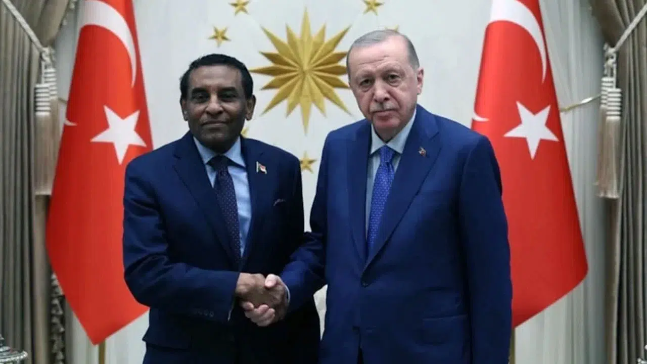 Cumhurbaşkanı Erdoğan, Sudan Başbakanı Kamil İdris ile görüştü