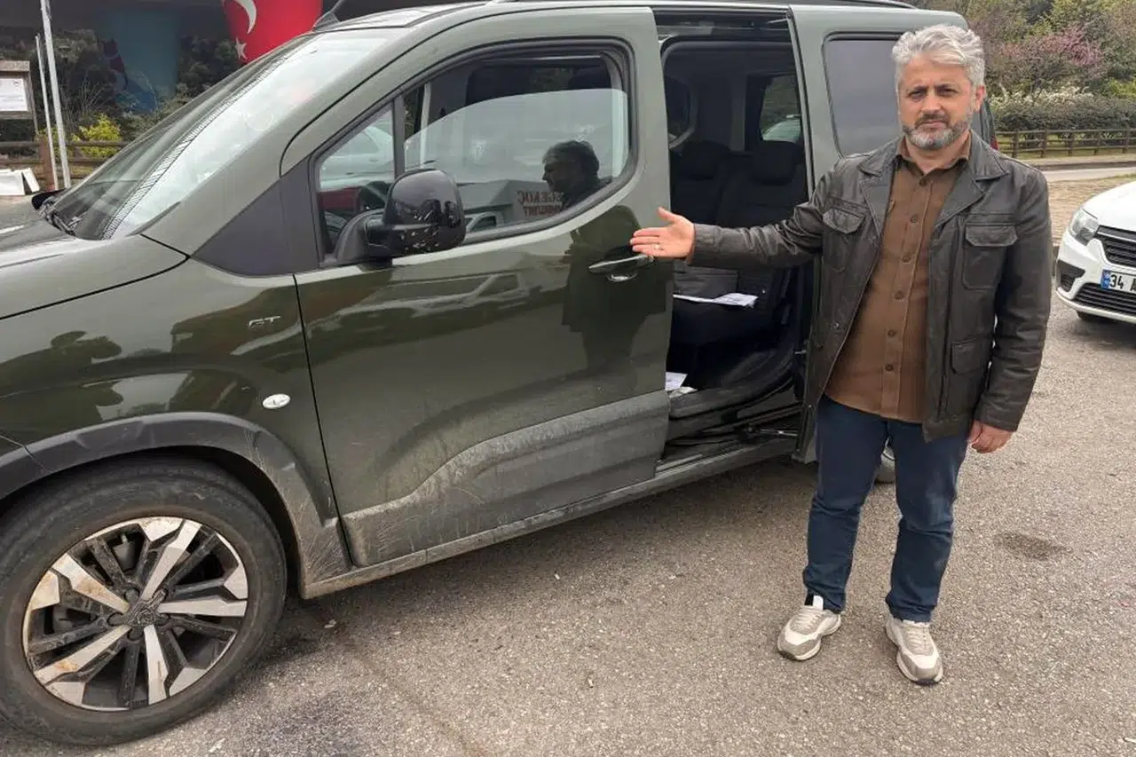 Sıfır aldığı aracı ekspertize götürünce büyük şok yaşadı