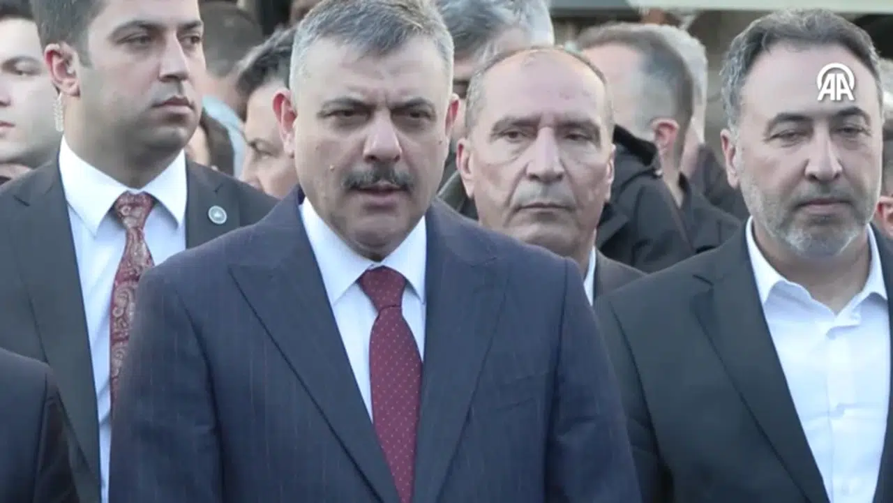 İçişleri Bakanı Çiftçi bayram namazının ardından konuştu