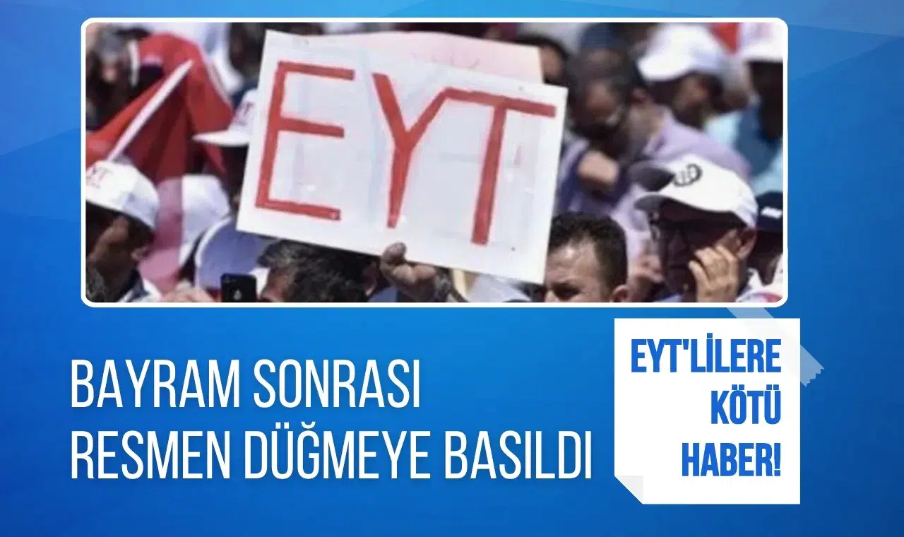 EYT'lilere kötü haber! Bayram sonrası resmen düğmeye basıldı...