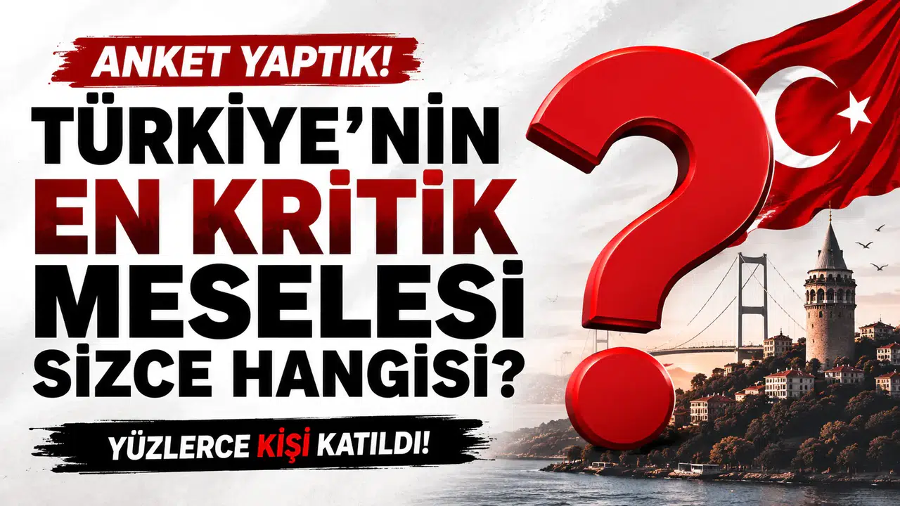 Ortadoğu Gazetesi anketi: Türkiye'nin en kritik meselesi nedir
