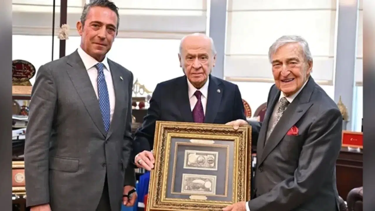 Koç Ailesi'nin Bahçeli’ye sunduğu sembolün ardındaki derin anlam