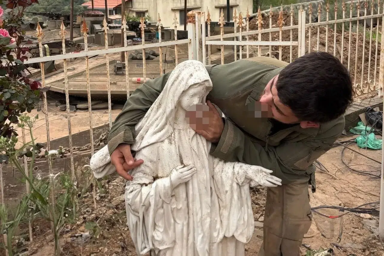 İsrail askerinden skandal hareket! Tepkiler büyüyünce açıklama yaptılar
