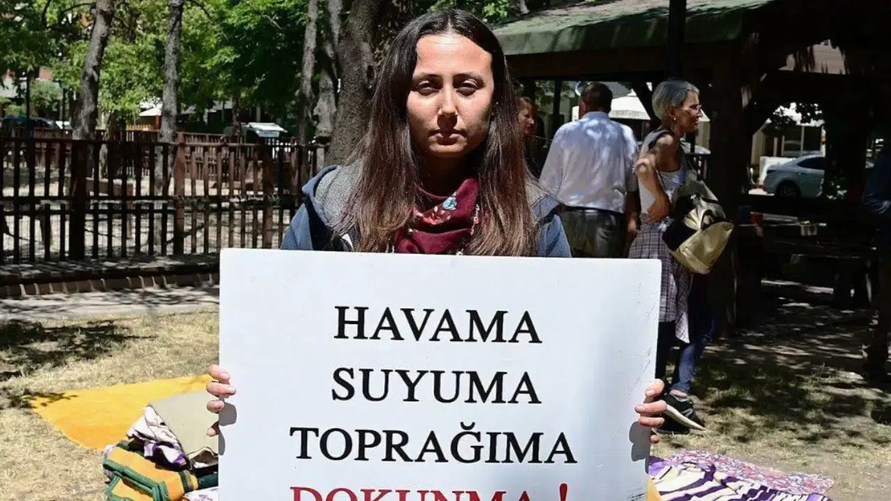 Akbelen protestolarında tutuklanmıştı: Esra Işık tahliye edildi