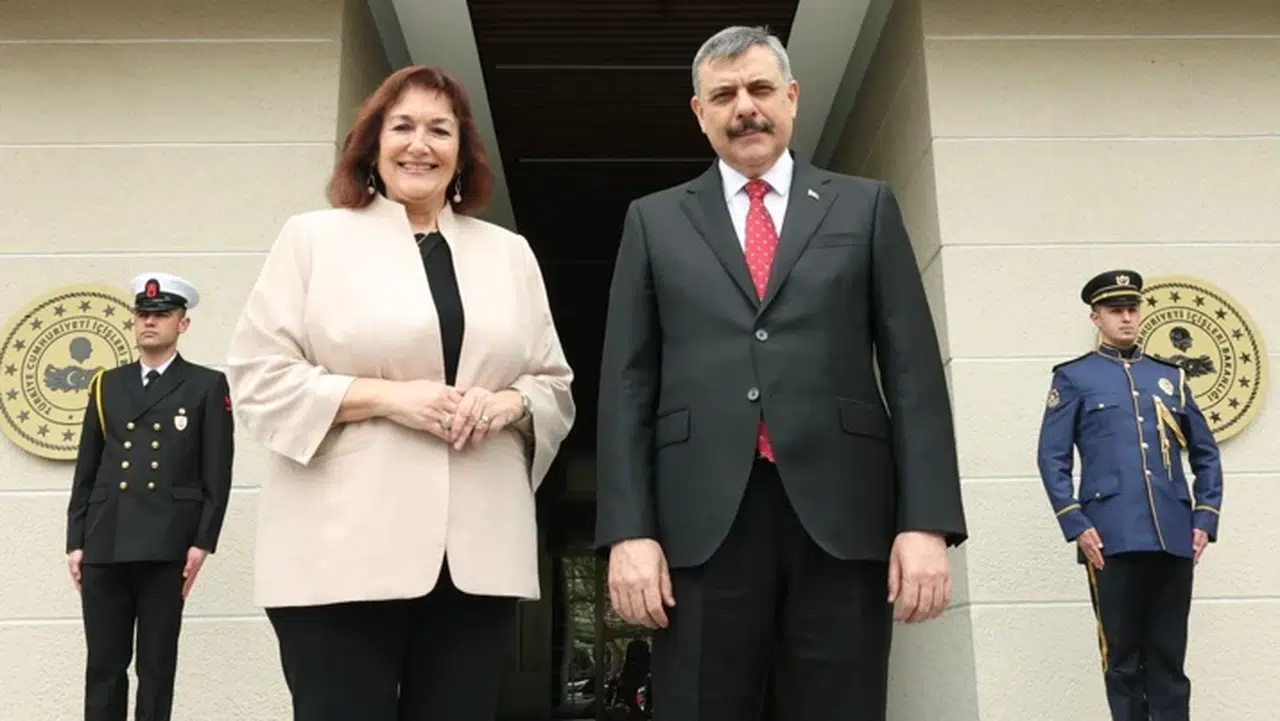 Bakan Mustafa Çiftçi, Dubravka Šuica ile göç ve güvenlik gündemini görüştü