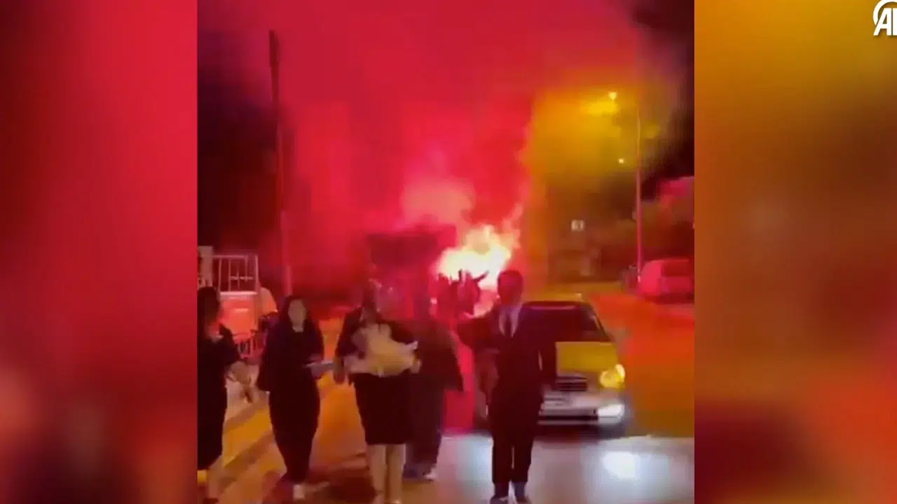 Kız isteme merasiminde yangın alarmı: “Yangın var sandık”
