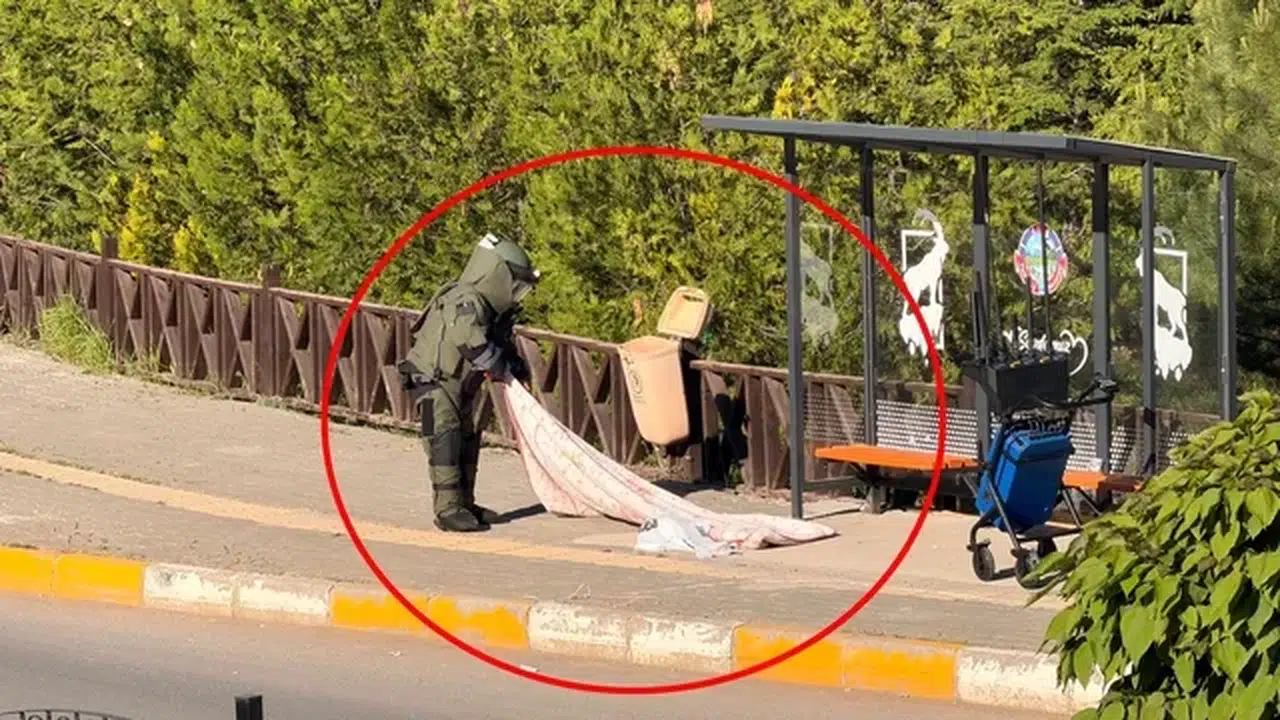 Tunceli’de şüpheli poşet alarmı: Kontrollü patlama yapıldı