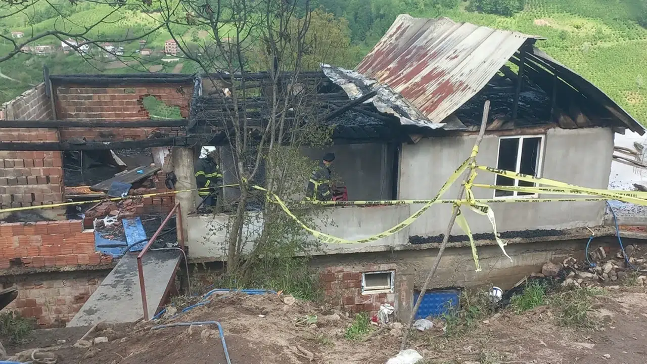 Ordu'da müstakil evde çıkan yangında lise öğrencisi yaşamını yitirdi