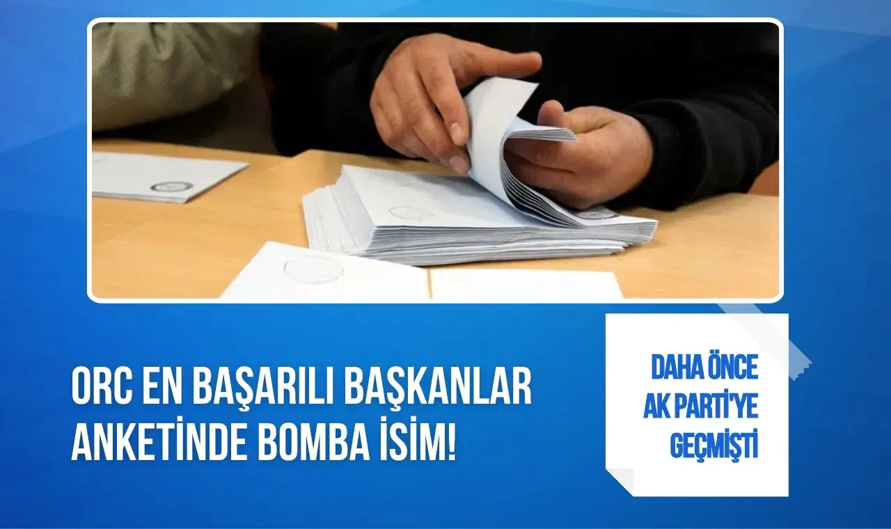 ORC'nin en başarılı belediye başkanları anketi açıklandı! İlk 5'te dikkat çeken transfer