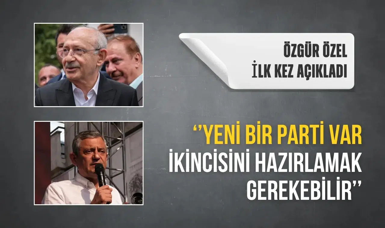 Özgür Özel'den yeni parti iddialarına ilk kez net yanıt
