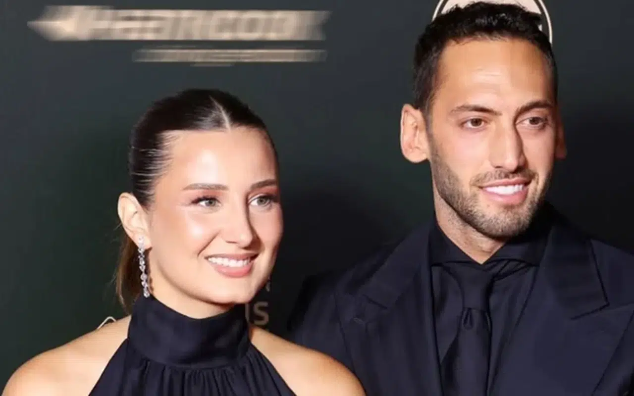 Hakan Çalhanoğlu'nun eşinden zehir zemberek sözler! Eleştirilere tepki gösterdi