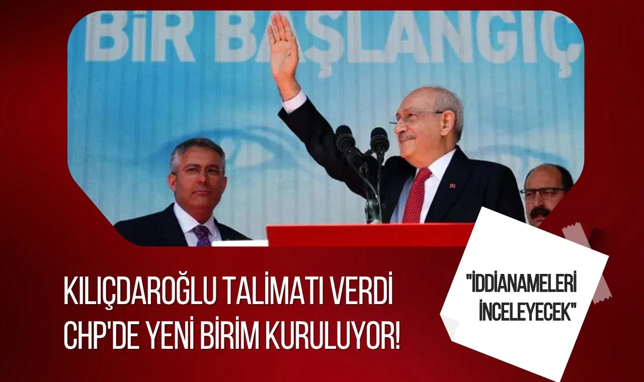 CHP'de yeni iddia: Kılıçdaroğlu'nun talimatıyla 'Yolsuzlukla Mücadele Merkezi' kuruluyor