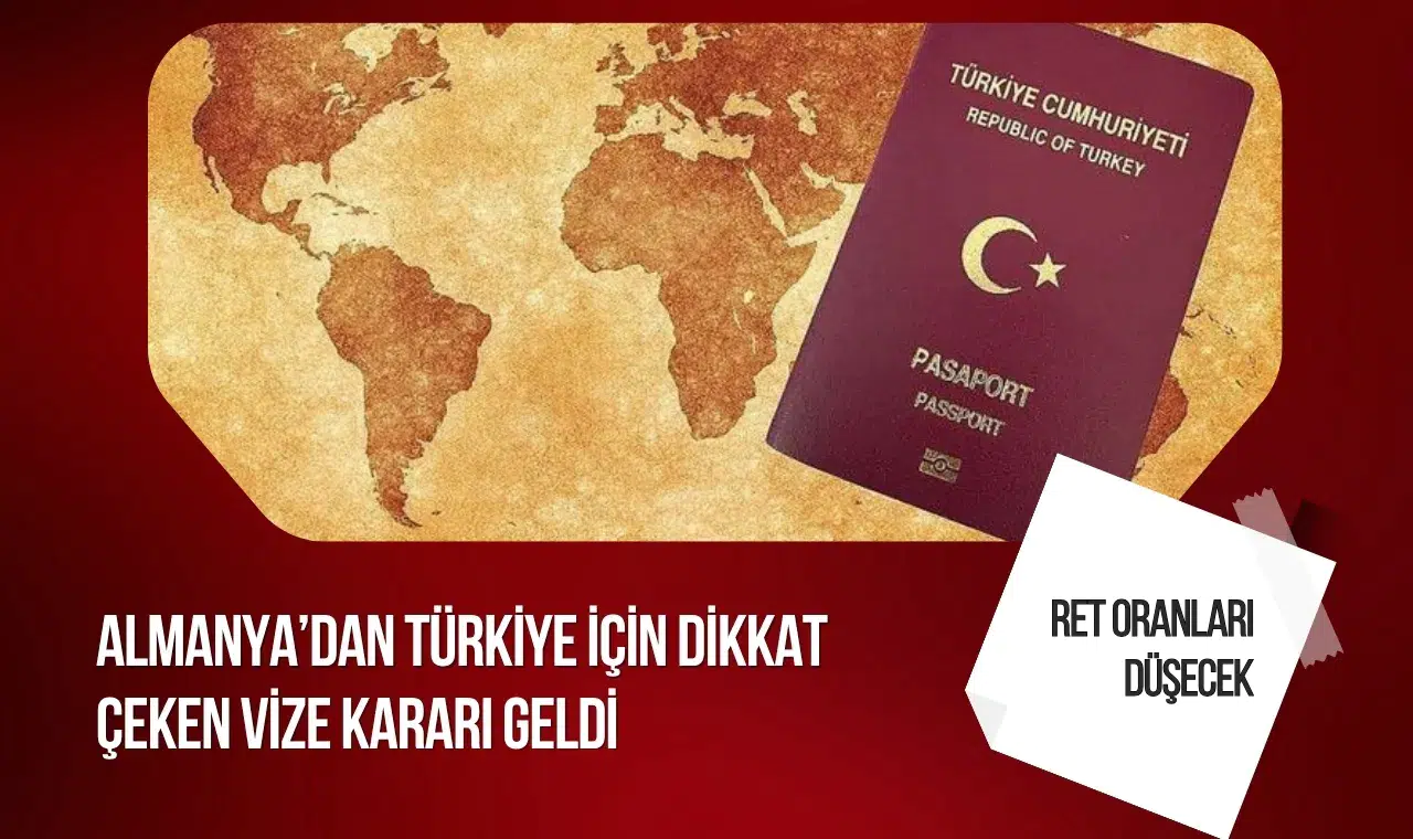 Almanya'dan Türk vatandaşlarının vize süreçlerine yönelik yeni adım
