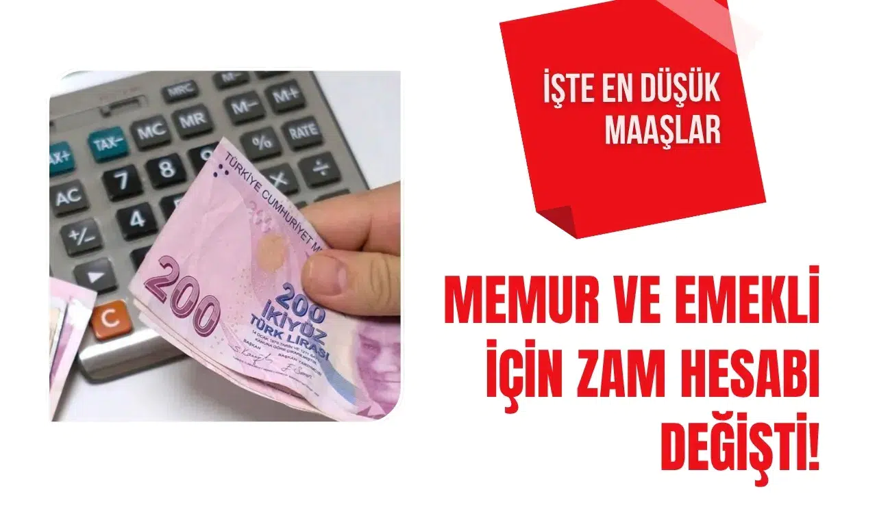 Memur ve emeklinin Temmuz zammı yeniden hesaplandı! İşte masadaki yeni maaşlar