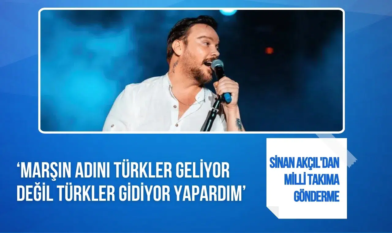 Sinan Akçıl'dan Milli Takım'a göndermeli paylaşım