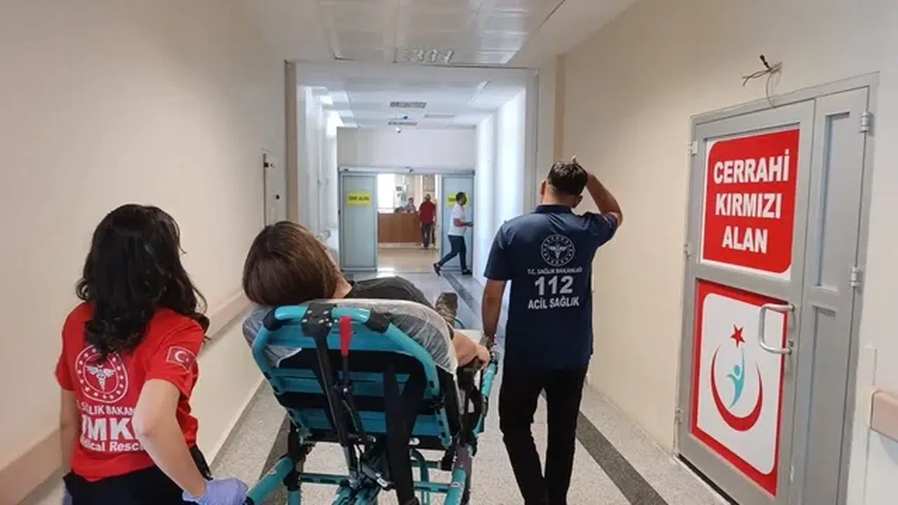 Kediye çarpmamak için direksiyon kırdı, otomobil şarampole yuvarlandı: 3 yaralı