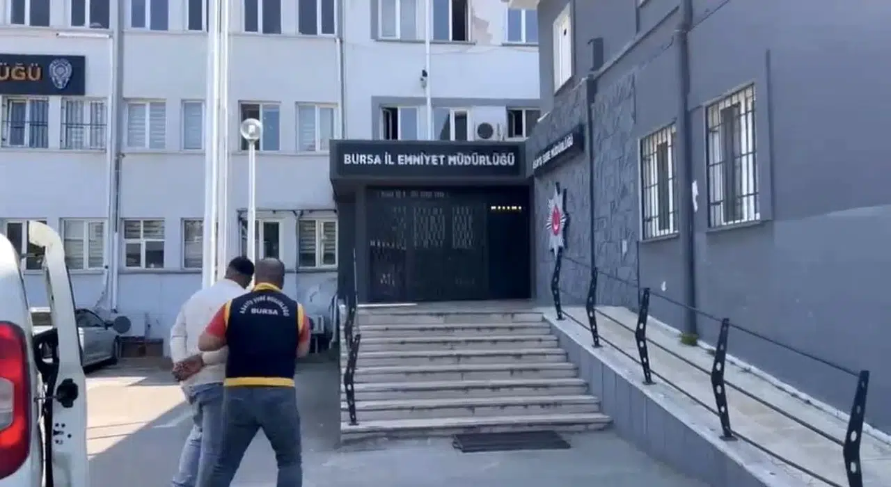 Bursa'da silahlı saldırı şüphelisi 1 saatte yakalandı